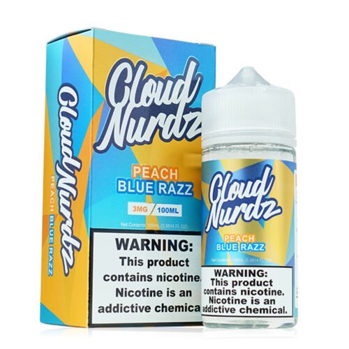 CLOUD NURDS PEACH BLUE RASPBERRY 3MG 100ML