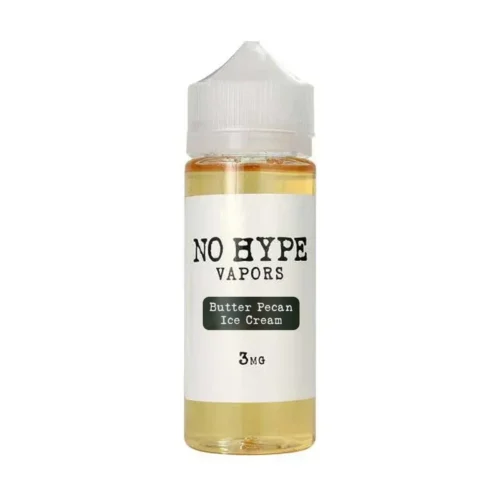 NO HYPE BUTTER PECAN ICE CREAM 3MG 120ML