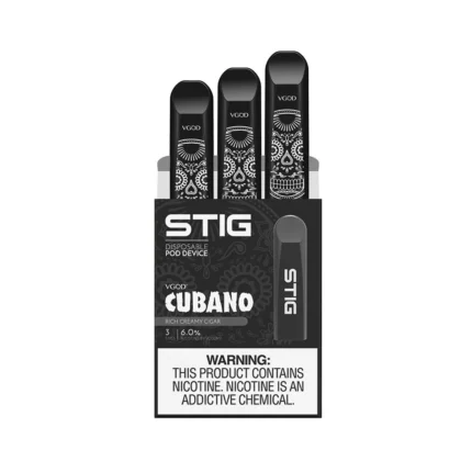 STIG CUBANO 300PUFF 60MG disbosable