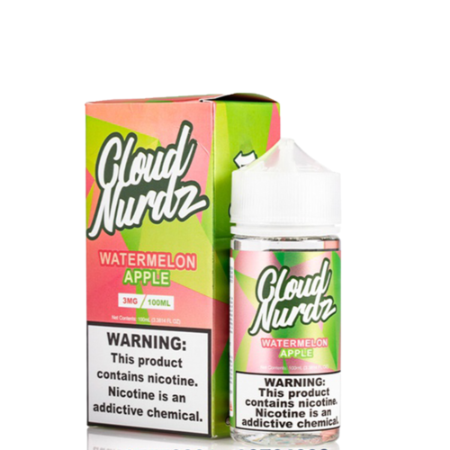 CLOUD NURDZ WATERMELON APPLE 3MG MG 100ML