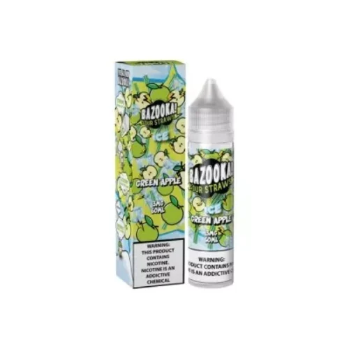 BAZOOKA GREEN APPLE ICE 3MG 60ML