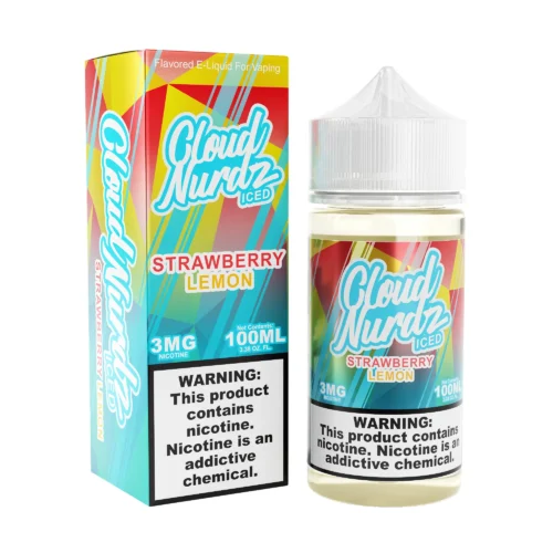 CLOUD NURDZ STRAWBERRY LEMON 3MG 100ML