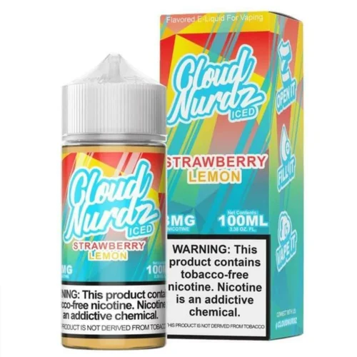 CLOUD NURDZ STRAWBERRY LEMON ICE 3MG 100ML