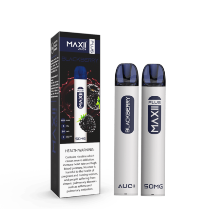 MAXII PLUS BLACKBERRY 50MG 1500PUFF