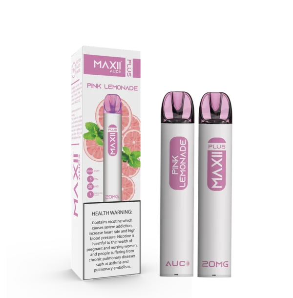 MAXII PLUS PINK LEMONADE 20MG 1500 PUFF