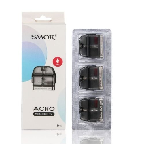 SMOK ACRO MESHED 0.8 POD – COILS & PODS vapes