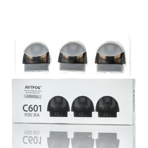 JUSTFOG C601 REPLACEMENT CARTRIDGE (Pack of 3)