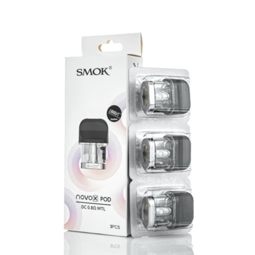 SMOK NOVO X REPLACEMENT PODS – 0.8 MTL