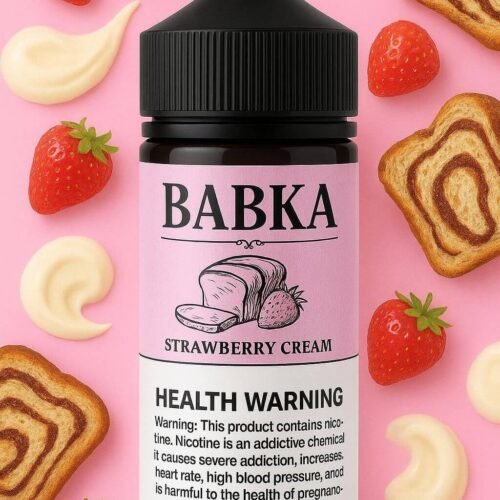 BABKA STRAWBERRY CREM 3MG 100ML