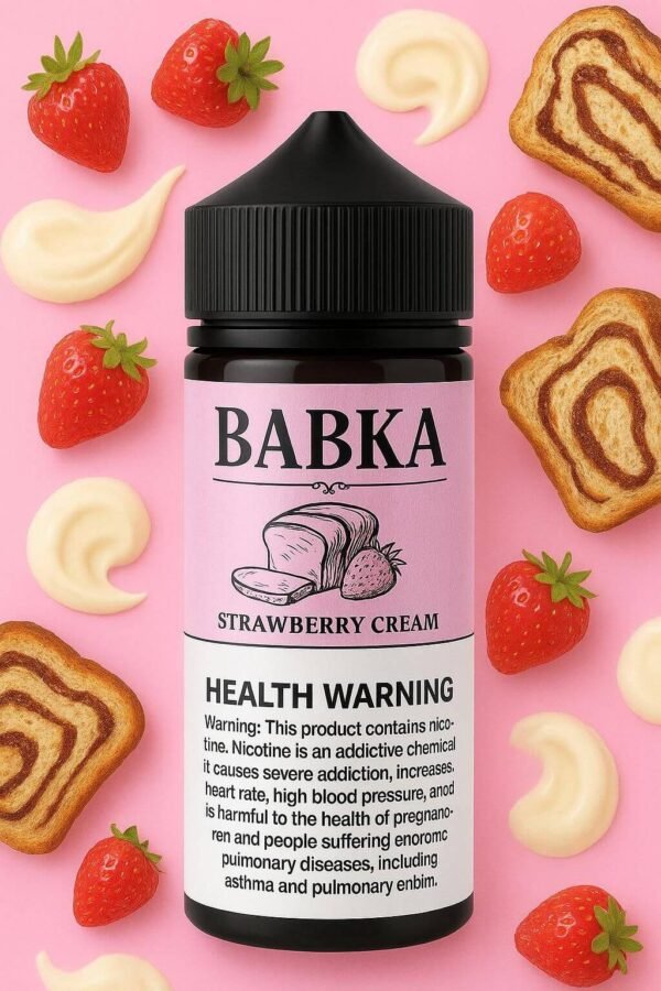 BABKA STRAWBERRY CREM 3MG 100ML