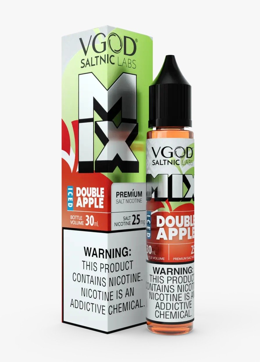 VGOD MIX DOUBLE APPLE ICED 30ML 25 MG 1 VGOD MIX DOUBLE APPLE ICED 30ML 25 MG