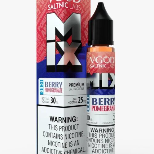 New Arrival 10 VGOD MIX BERRY POMEGRANATE ICED 30ML 25 MG