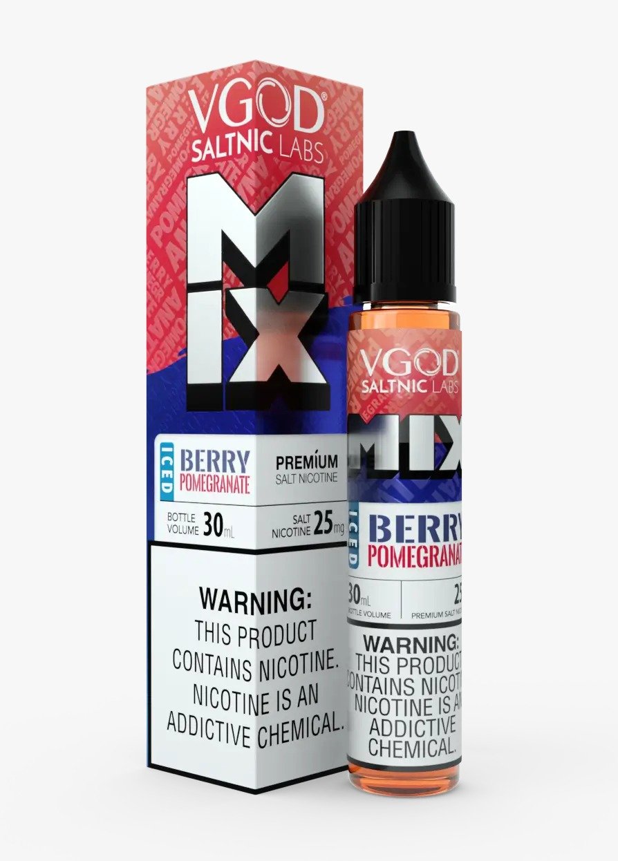 VGOD MIX BERRY POMEGRANATE ICED 30ML 25 MG 1 VGOD MIX BERRY POMEGRANATE ICED 30ML 25 MG